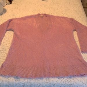 MuMu Fuzzy, V-Neck sweater